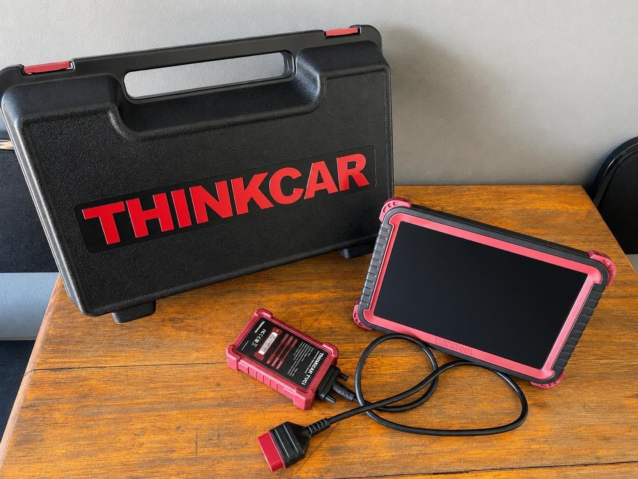A diagnostic scanner and interface used for electronic fault finding at Vision Motors, Pretoria